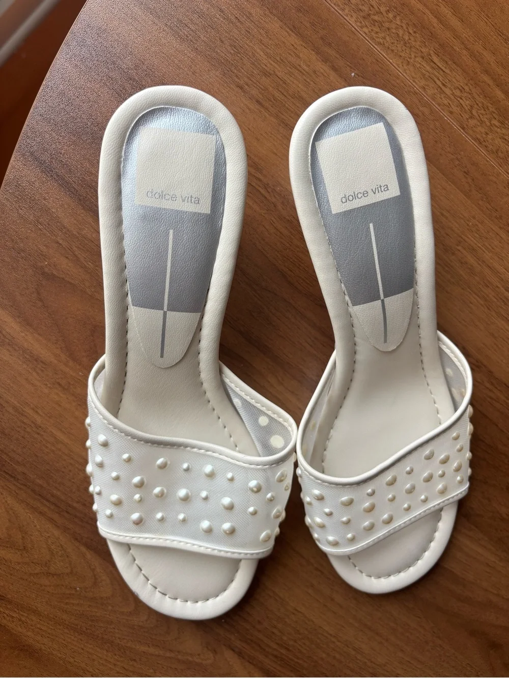 Dolce Vita Meezah Imitation Pearl Sandal